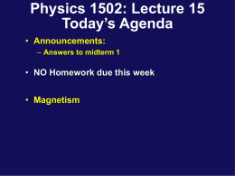 Phys132 Lecture 5
