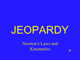 Jeopardy prompt and response template