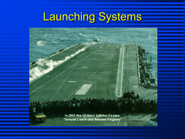 Launching Systems - University of Arizona