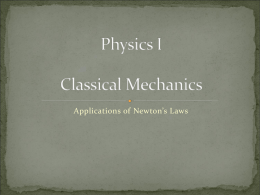 Physics I - Basic Science