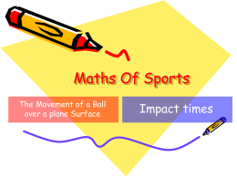 Maths Of Sports - Junior University :: Homepage
