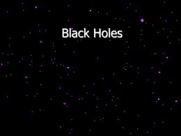 Black Holes and Relativity