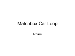 Matchbox Car Loop
