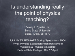 AAPTAPSDykstraSp04 - Physics