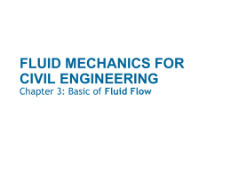 AE 233 (Chapter 3) Fluid Mechanics for Chemical