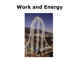 Chapter-6 Work and Energy
