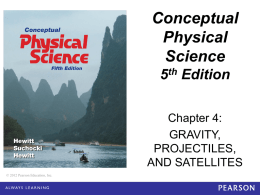 Conceptual Physical Science 5e — Chapter 4