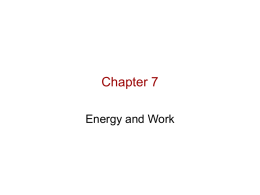 Chapter 7 - UCF Physics