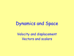 velocity &displacement