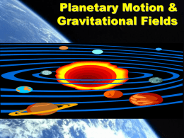 Gravitational Fields (AIS) - Atlanta International School Moodle