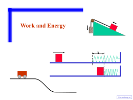 X – Work and Energy MC