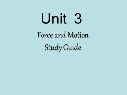 Unit 3 Test Study Guide
