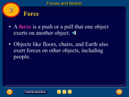 Force - TeacherWeb