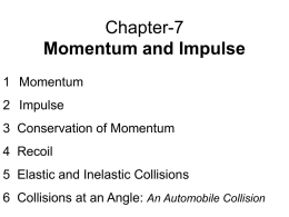 CH7 Momentum and Impulse