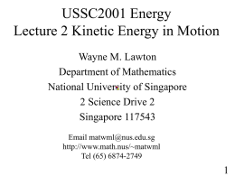 Lecture_2 - Department of Mathematics