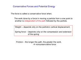 A Conservation of Energy Gravitational Potential