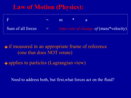 Law of Motion (Physics)