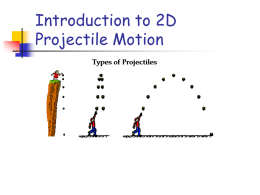 Ch 3.4 Projectile motion PPT projectile_motion_2d