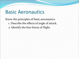 Basic Aeronautics