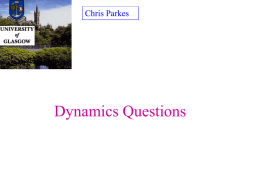 DynQuestions - University of Manchester