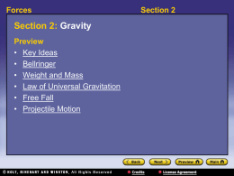 12.2 Gravity Powerpoint