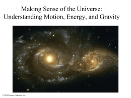 4. Motion, Energy, and Gravity