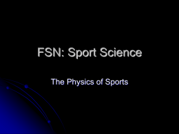 FSN: Sport Science