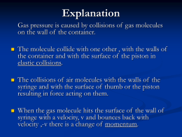 Volume of gas