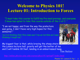 Physics 101! - s3.amazonaws.com