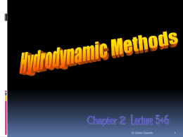 2-Hydrodynamic Methods (Sedimentation, Centrifugation and