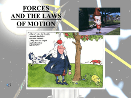 forces and the laws of motion - pams