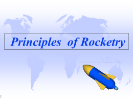 Principals of Rocketry - Sunset