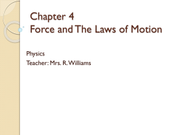 Chapter 4 Force