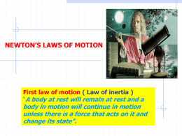 laws of motion - WordPress.com