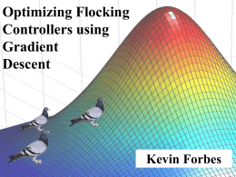 Kevin Forbes Optimizing Flocking Controllers using Gradient