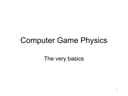 Physics: The very basics