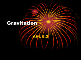 Gravitation - abaphysics