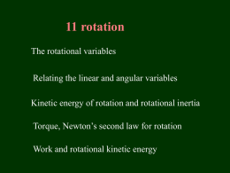 11 rotation