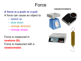 Force Mass Acceleration - kcpe-kcse