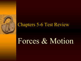 Ch 5-6 Test review