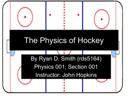 The Physics of Hockey