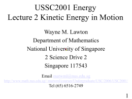Lecture_2 - Department of Mathematics