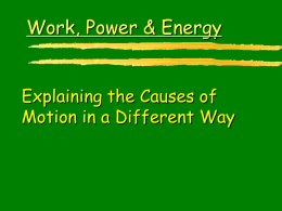 work-energy