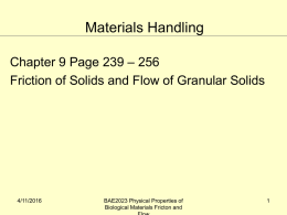 Lecture 19 Material Handling