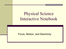 Life Science Interactive Notebook