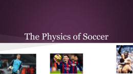 Science of Soccer - North Allegheny School District