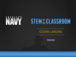 Scenario #1 - Navy STEM for the Classroom