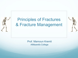 Principles of Fractures part 1x
