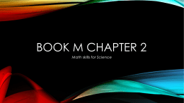 Book M Chapter 2