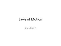 Laws of Motion - Kindle Education